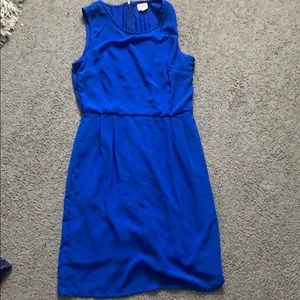 Royal blue dress